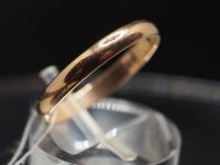 Обручальное кольцо золотое 585 пробы на свадьбу-867