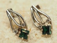 Серебряные серьги 925 пробы-298